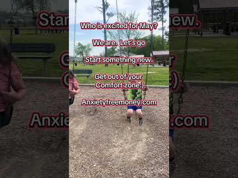 Make a change. Do not be scared, be brave. May is springing up new life.