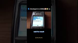 Developer's in 2000s 🫣 #developer #developerlife #coder #coding #codinglife #fullstackdeveloper