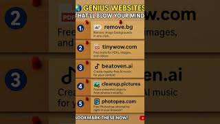 5 Genius Websites That’ll Blow Your Mind! #programming2025 #codeverseacademy #shortvideo