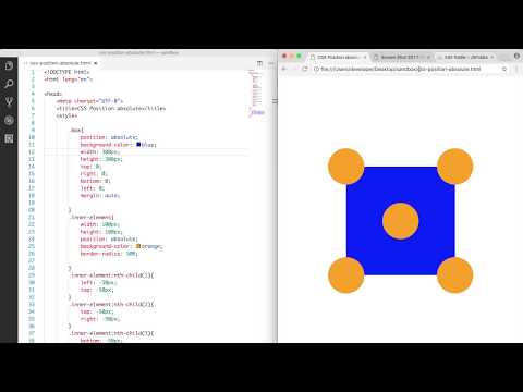 CSS -  Play with position absolute