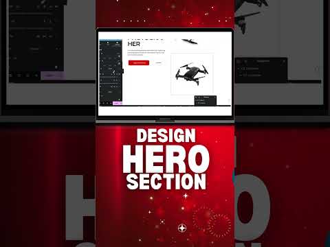 Design Hero Section | Web Design Course in Telugu 2025 #websitedesigntelugu
