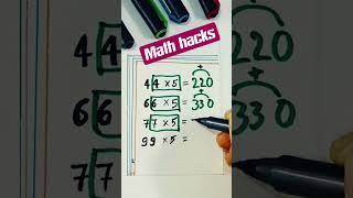 math hacks ‼️? #shorts #tricks #mathtricks #mathhacks