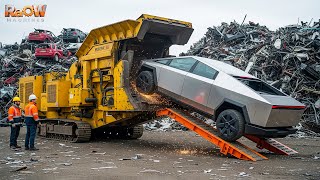 30 Most Insane Shredding & Crushing Machines That Obliterate Everything |  Scrap Processing #14