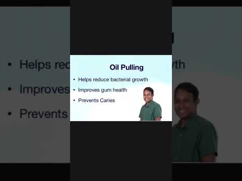 Oil Pulling For Children #parentingtips #childcare #tamil  #homeremedies #oilpulling