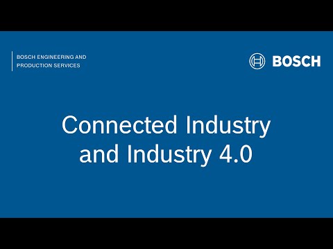 Connected Industry and Industry 4.0