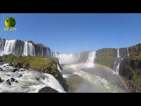 Stunning Waterfalls (Relaxation Video) - 4K Zen