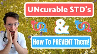 Top 4 UNCURABLE STD's and how to PREVENT them! (HIV, Hepatitis B, HSV, HPV) - Doctor Explains