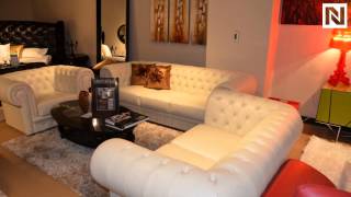 Sir William - Top Grain Italian Leather Sofa Set VGEVCASIRWILLIAM from VIG Furniture