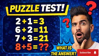 math IQ test for genius.