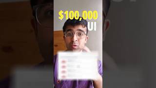 $100,000 UI Design Project! Insane! #uidesign #shorts