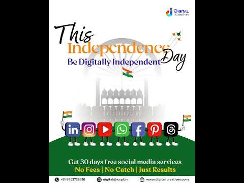 "Be Digitally Independent This Independence Day!