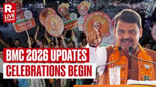 LIVE: Fadnavis Visits BJP Mumbai HQ as BMC Poll Wins Spark Celebrations Across Maharashtra