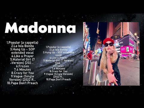 M.a.d.o.n.n.a. Full Album 2024 ~ Top 10 Best Songs ~ Greatest Hits ~ Pop & Pop Rock Hits