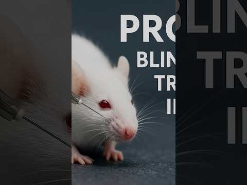 علم در آستانه معجزه؟ درمان نابینایی با یک تزریق!