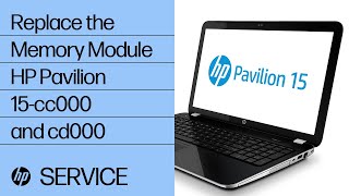 Replace the Memory Module | HP Pavilion 15-cc000 and cd000 | HP