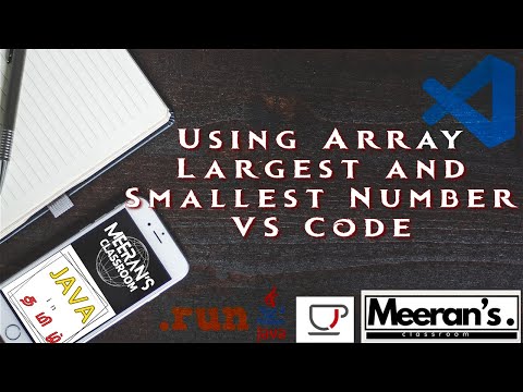 Java Array: Find Largest and Smallest Numbers | Complete Tutorial with Code in Tamil
