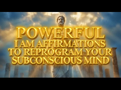 🔥 POWERFUL I AM AFFIRMATIONS | 528Hz | Reprogram Your Subconscious Mind 🔥
