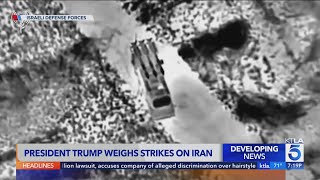 "Unconditional Surrender": President Trump weighs U.S. strikes as Israel-Iran conflict heats up