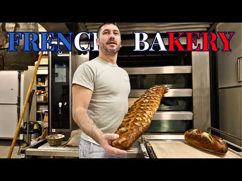 One Baker, 300+ Breads Every Morning — Inside a French Bakery 🥖🇫🇷