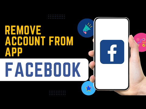 How to Remove Accounts From  Facebook App?