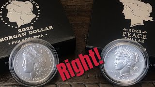 2023 UNC Morgan & Peace Silver Dollar Release - THIS is what we Learned about US Mint Subscriptions