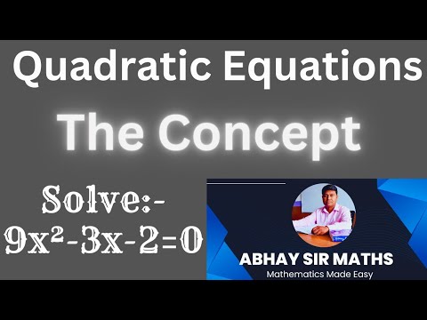 Quadratic Equations