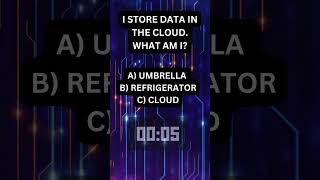 I store data in the cloud | Data in the Cloud #shorts #technology #riddles