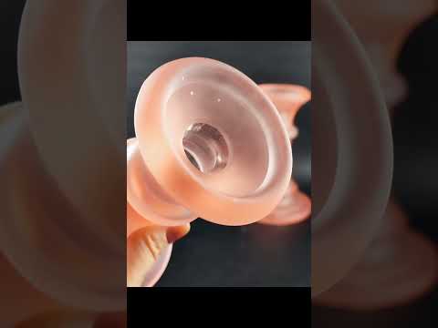 ✨Sold✨Cute pink frosted pearl Candle stick holders 😍 #charityfind #haul #reselling #ebay #uk #store