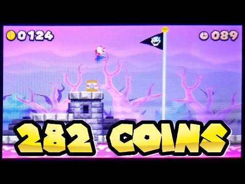 NSMB2 Impossible Pack in 282 Coins [former WR] Speedrun