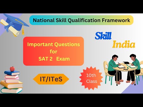 10th class - Important Questions for SAT 2 Exam ( IT/ITeS ) 2024