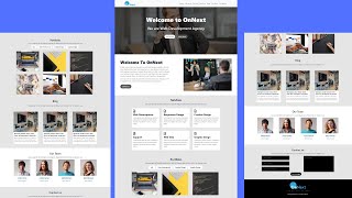 🔴Build Responsive Portfolio Website Using HTML, CSS Flexbox, CSS Grid, and Media Queries
