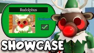 How to get RUDOLPHUS in PIGGY but it's 100 PLAYERS! (Showcase)