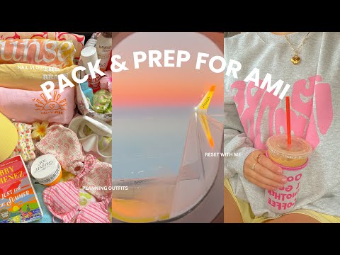 PACK AND PREP VLOG | doing all the pre travel things, nails, & what i’m packing