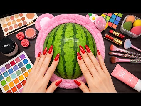 ASMR Makeup Compilation For Sleep | 1 hour (No Talking) #55