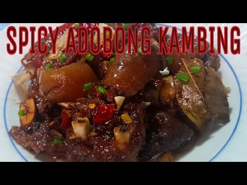 How to cook SPICY ADOBONG KAMBING |By pards