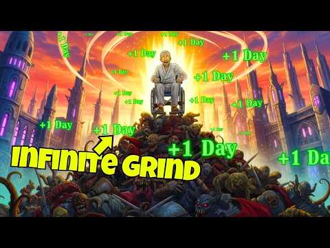 Using a "Glitched" Health System, This Grandpa Grinds Until He Lives for ETERNITY! | Manga Summary |