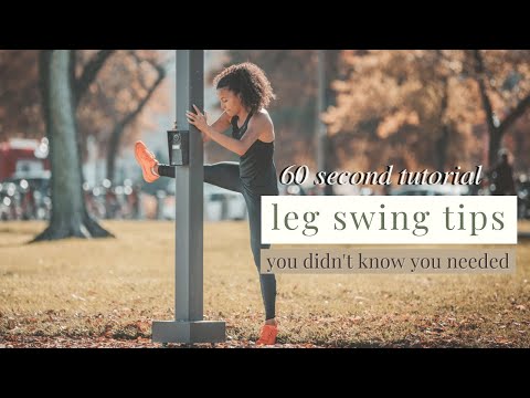 Running Warm Ups: Leg Swing Tips You Didn't Know You Needed