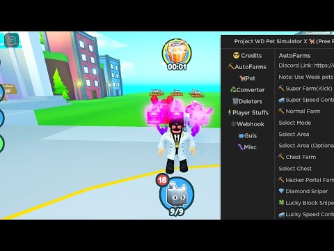 Pet simulator x script update (mobile and PC)