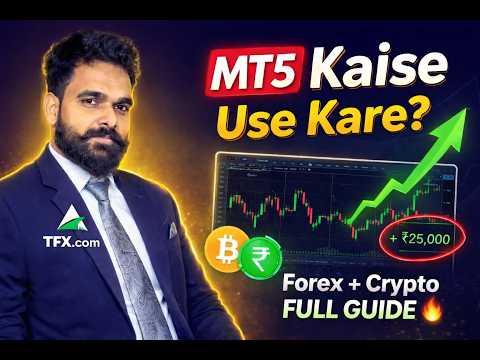 How to use MT5 with TFX platform #trading #chiragyadavtrading
