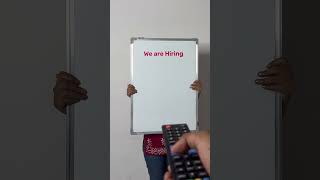 We are hiring for Graphic Designer #shorts #trending #officereels