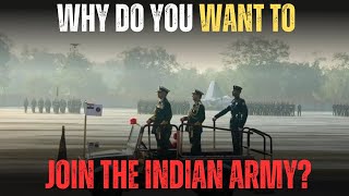 SSB Interview : Why do you want to join the Army? #nda #ssb