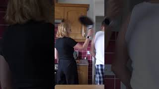 🤣🍳👩‍❤️‍👨🥴👟 #relationshipgoals #marriedlife #funnyfails #couplecomedy #oops