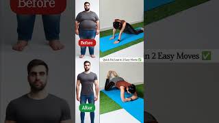Lose Body Fat in 2 Simple Moves 💪#workoutathome #slimbody #bodytransformation #quickworkout