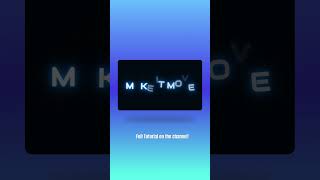Stunning Text Animation Effect in Seconds – Make It Move! #gsap #textanimation #animation