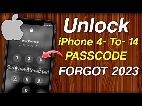 iPhone Passcode remove I How To Unlock iPhone 5/6/7/8/X/SE/11 Passcode iF Forgot it 2023