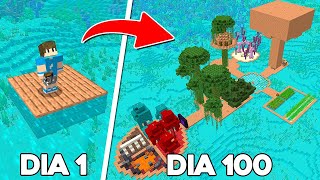 SOBREVIVI 100 DIAS NO MAR