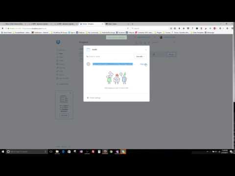 How to Share Dropbox Link Instead of a Folder