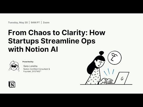 How to Streamline Your Operations with Notion AI [ replay ]