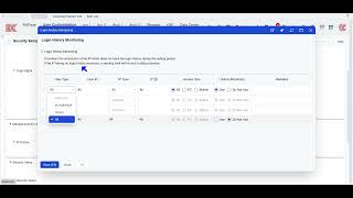 [ECOUNT Practice] UserCustomization - UserSetup - Login History Monitoring