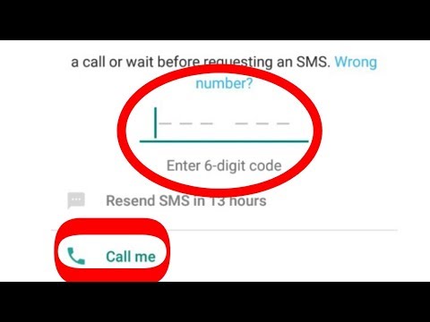 How to fix whatsapp verification code not received problem solved